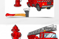 漫画消防车,漫画消防车的英勇瞬间